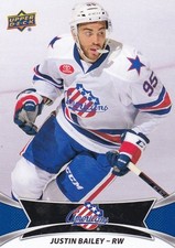 JUSTIN BAILEY 2016-17 16-17 UPPER DECK AHL BASE #31 ROCHESTER AMERICANS