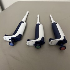 Set of 3 Rainin Pipet-Lite XLS Pipette L20,L200,L1000 XLS LTS Pipette Pipetman