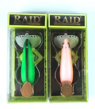 2 Raid Japan BULL TANK 10.37cm 1.3/8oz (Package damaged.) Lot.