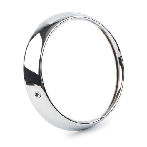 Ring Light Cover Chrome 7" Headlight Decorate Trim For Harley Touring Road King - Picture 11 of 17