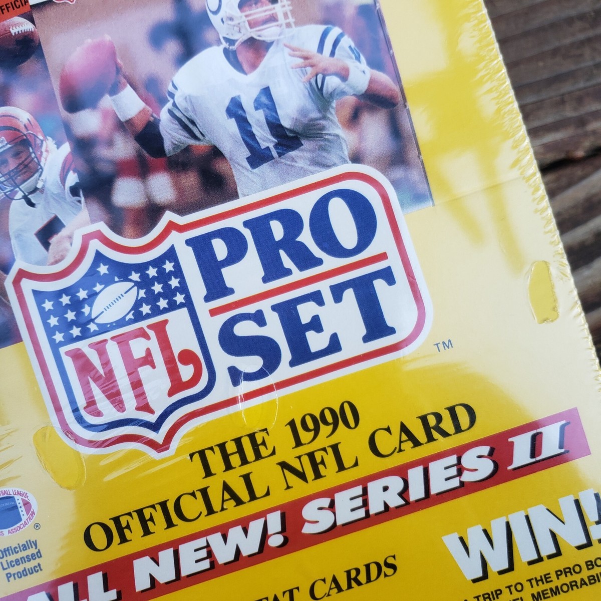 1990 NFL Pro Set - The Official NFL Card - Series II - Factory