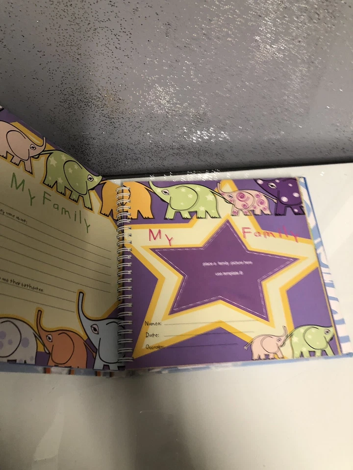 Álbum de fotos con bolsillos y fotos de cuentos de vida para niños diario para bebés Foto 2 de 4