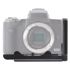 Vertical Quick Release Plate L Bracket QR Holder for Canon EOS M50 II M5 Camera