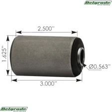 MR564 Silent Block Ford E0TZ5781D - 1-5/8in X 2-1/2in X 3in X 9/16in