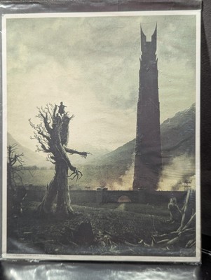 Loot Crate Lord of the Rings  Art-print Middle Earth Tree Sketch