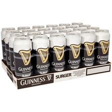 Guinness Surger Draught Stout Cans 4.1% | 24x520ml | Free Delivery