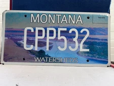 WATERSHEDS  MONTANA WATERSHED COUNCIL   MONTANA LICENSE PLATE