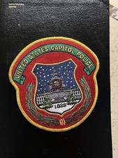 United States Capitol Police Christmas Embroidered Patch