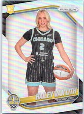 2025 Panini Prizm WNBA #139 Hailey Van Lith Silver Prizms