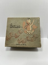 1947 Gertrude  s Baby Shoes w/ Original Box Crawford-Scott IL