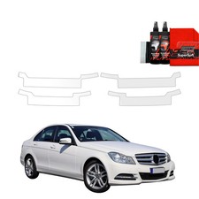 4in1 Folie für Mercedes Benz C Klasse W204 Sedan Facelifting Grizz Protector 4in1 Folie für Mercedes Benz C Klasse W204 Sedan Facelifting Grizz Protector