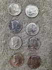 8 Coin Collection of Kennedy Silver Half Dollars