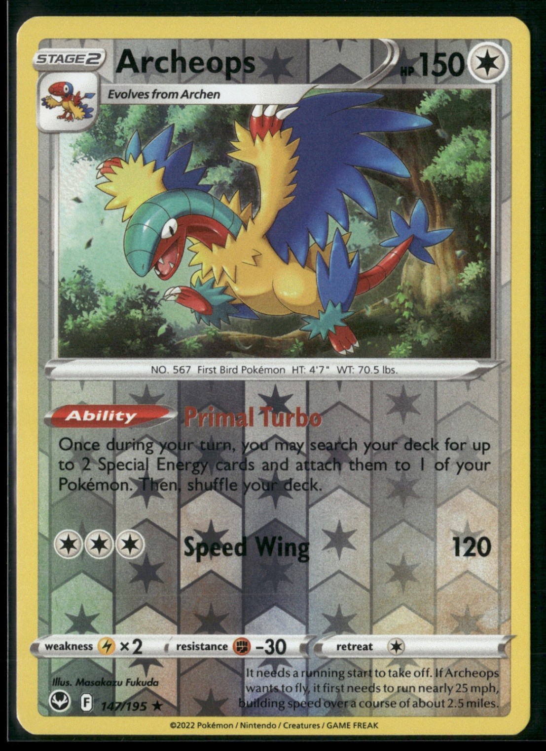 Archeops 147/195 Reverse holo LP