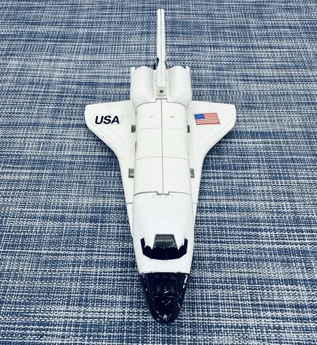 1985 BANDAI NASA Super GoBots Spay-C Robot Space Shuttle Transformer JAPAN