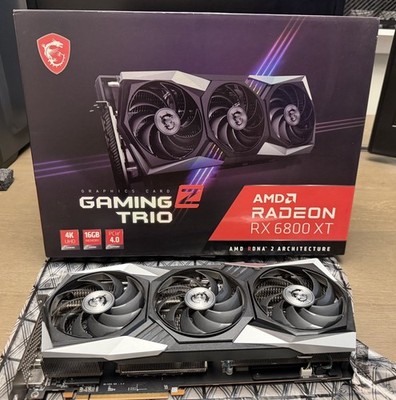 MSI Radeon RX 6800 XT GAMING Z TRIO 16GB GDDR6 Graphics Card | eBay