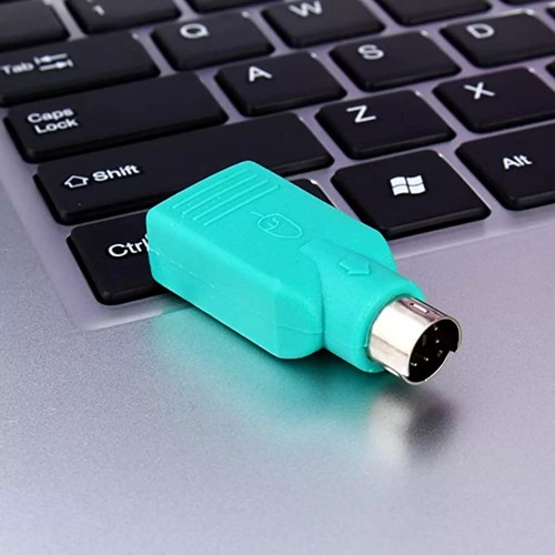 PS2 to USB Adapter – Keyboard and Mouse Converter, PS2 Male to USB Female - Afbeelding 5 van 5
