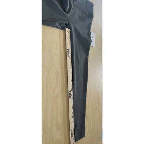 NIKE NWT Women’s Therma-Fit One Mid rise Legging Color Heather Grey Size Size XS - Picture 6 of 7