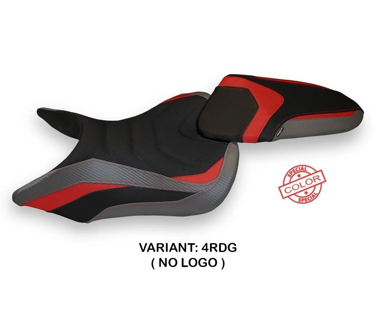 Seat cover Resia SColor Ugrip Red-Gray TPZ TRIUMPH SPEED TRIPLE 2016 2021 16V