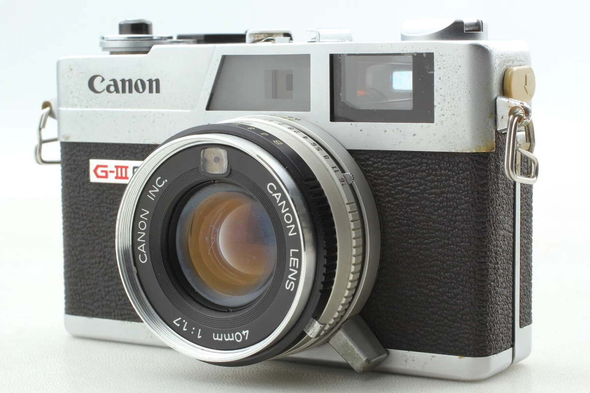 Canon Canonet QL17 GIII Film Cameras for sale - eBay