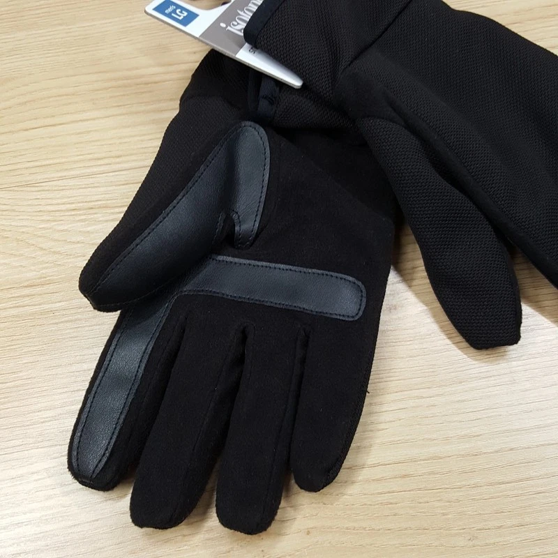 Guantes ISOTONER Para Hombre Grandes Negros Pantalla Táctil Repelentes al Agua Forrados de Felpa Foto 2 de 4