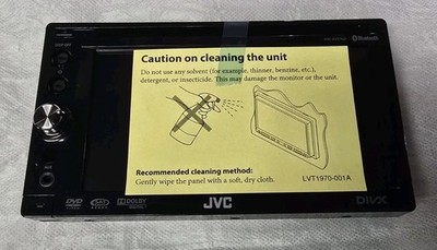 JVC DOUBLE DIN KWAVX740 DETACHABLE FACE PLATE ONLY.  (Fits to KWAVX640)