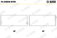 1X Glyco 71-4805 STD Pleuellager FüR BMW Mini Alpina