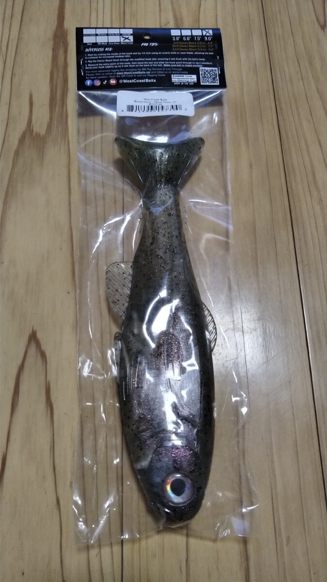 West Coast Baits Roma Trout 9 inch Swimbait, similar to Working Class Zero, - Image 2