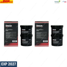 2 SET Epoxy 10110 Plastic Steel Putty A 1 lb. Kit Metal Filled Putty Devcon