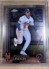 2025 Topps Chrome - Francisco Lindor #170