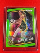 2025 Panini Prizm WNBA Gabby Williams Prizm Lime Green /225