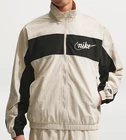 Nike Men's Khaki/Black Club Lightweight Full-Zip Jacket (IF0766-229) Size M/L/XL
