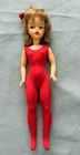 Vintage 12" POS'N 1964-65 Ideal TAMMY DOLL BS-12 Original Braid Bow Leotard NICE