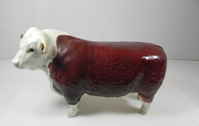 VTG Beswick England  CH of Champions Hereford Steer Bull Cow Figure