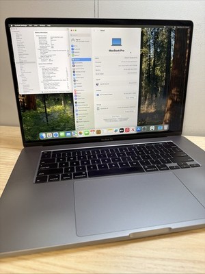 Apple MacBook Pro A2141 Intel 6-Core i7 2.6GHz 16GB 512GB 16'' Sequoia - Used