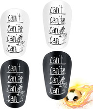 2 Paia Mini Parastinchi Da Calcio, 10 X 6Cm Parastinchi Calcio Piccoli, Protezio