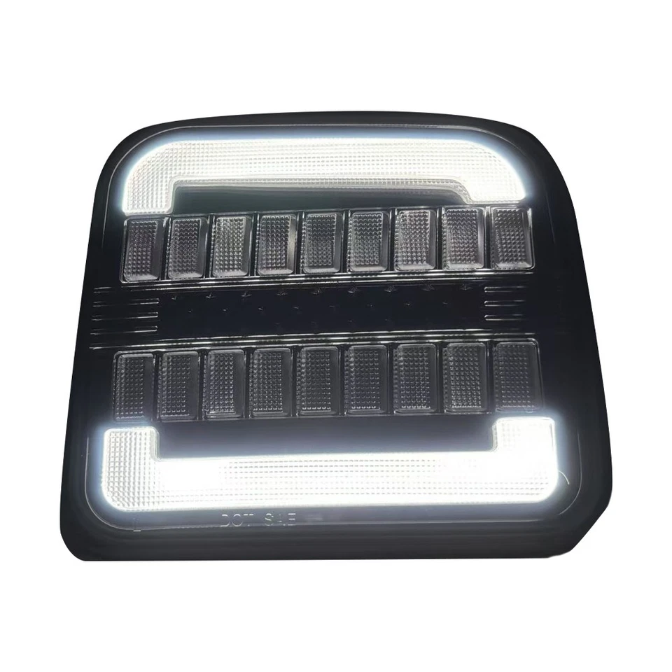 For 2006-2010 Hummer H3 2Pcs LED Turn Signal Lamps Front Corner Indicator Lights - Image 3 of 4