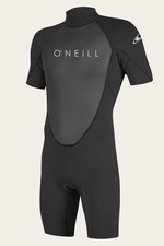 O'Neill Reactor 2mm Spring Shorty Wetsuit - Men's - X-Large / Black/Black