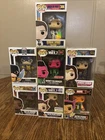 Funko Pop Lot Of 7 Doctor Strange, Wonder Woman, Angel, Black Panther, Infinity
