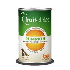 FRUITABLES Pumpkin Dog  Cat Food Supplement, 15 OZ