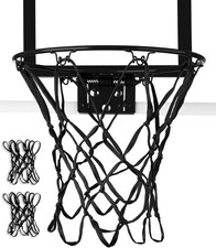 Mini Basketball Net Replacement 8 Loop 2 Pack , Vibrant Color, for Indoor Door/