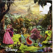 Ceaco Puzzle 750 Piece Thomas Kinkade  Disney SLEEPING BEAUTY 2014