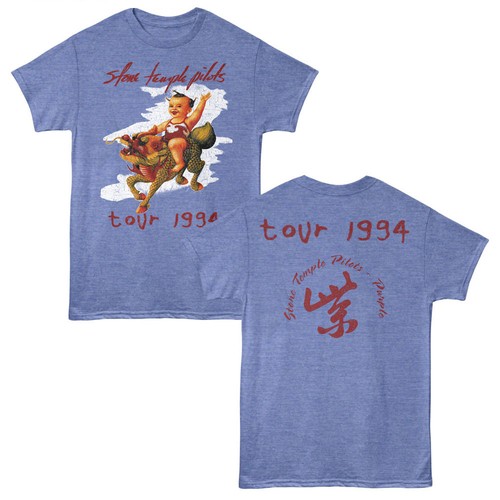 Stone Temple Pilots Purple Tour 1994 Men's T Shirt Rock Music Merch