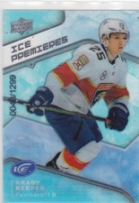 19/20 ICE...BRADY KEEPER...ICE PREMIERES ROOKIE.../1299...# 52...PANTHERS