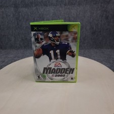 Xbox Madden NFL 2002 Standard Edition NTSC Complete with Manual Good Condition