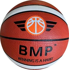 BMP Basketball Size 7 - Suitable for Male and Female 7, Orange 