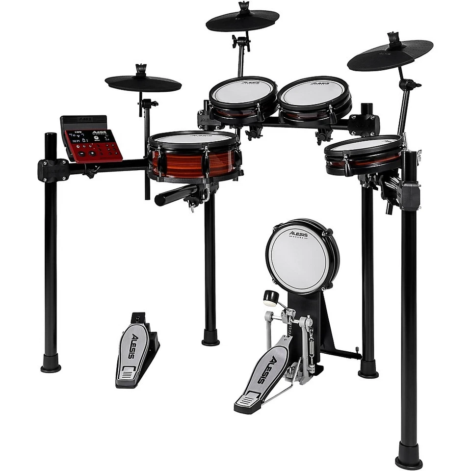 Kit de batería electrónica profesional Alesis Nitro Pro de 8 piezas con cabezales de malla y Bluetooth Foto 2 de 4
