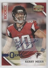 2010 Panini Gridiron Gear Rookie Platinum O's 8/25 Kerry Meier #213 3y4