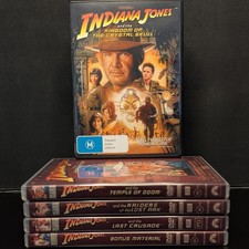 Indiana Jones Complete Adventure Collection DVD Box Set 1–4 Region 4
