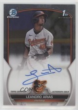 2023 Bowman Chrome Prospect Auto Leandro Arias #CPA-LA Auto 0ok8