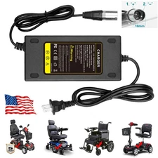 24V Mobility Scooter Wheelchair Lead Acid Battery Charger 2Amp 3Amp 4Amp 5Amp